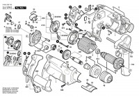 Bosch 0 603 338 7C4 Psb 16 Re Percussion Drill 230 V / Eu Spare Parts